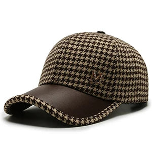 Evelyn Checkmate Plaid Baseball Cap