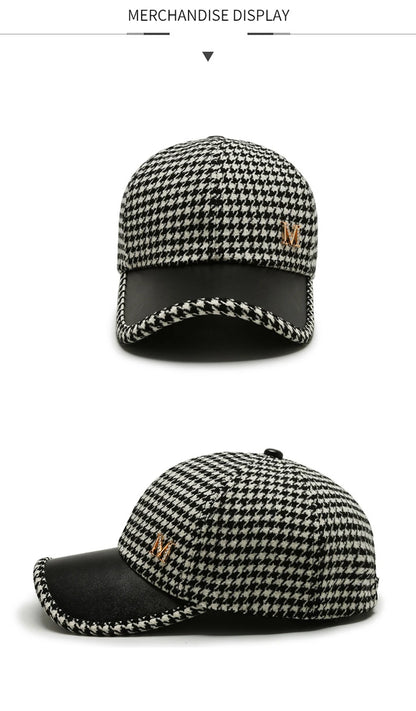 Evelyn Checkmate Plaid Baseball Cap