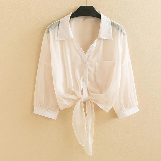 CLARA LINEN BLOUSE