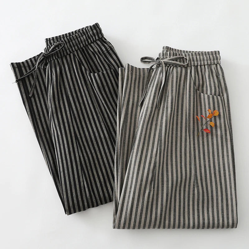 EMMA VINTAGE STRIPED PANT