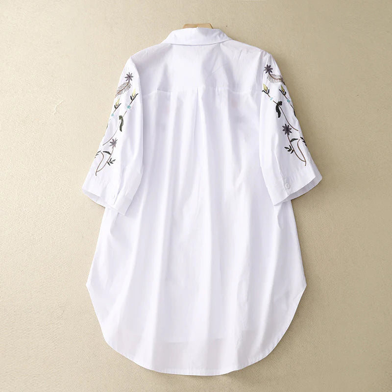 DANIELLE LINEN BLOUSE