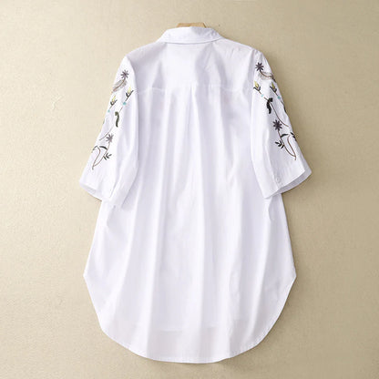 DANIELLE LINEN BLOUSE