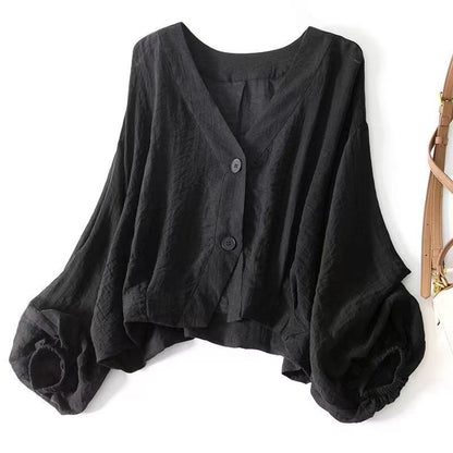 ZARA LINEN BLOUSE