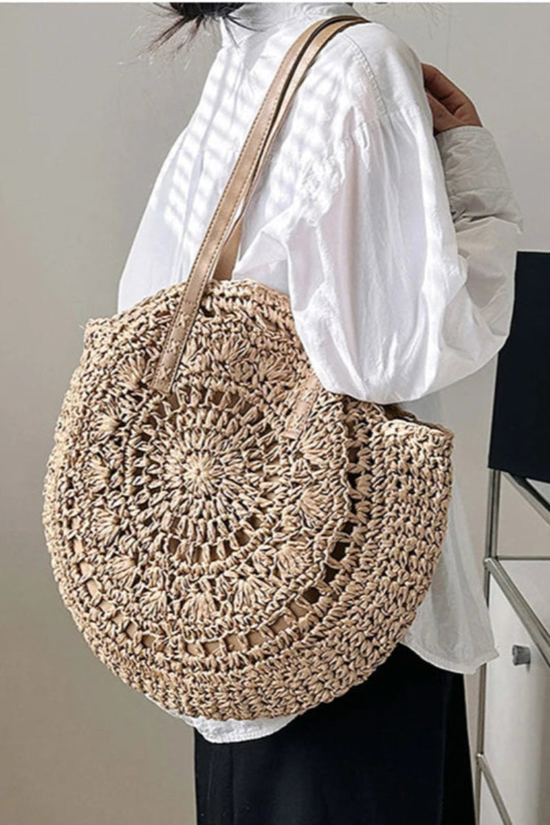 THE PORTOFINO STRAW TOTE