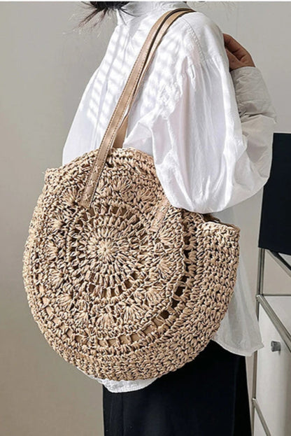 THE PORTOFINO STRAW TOTE