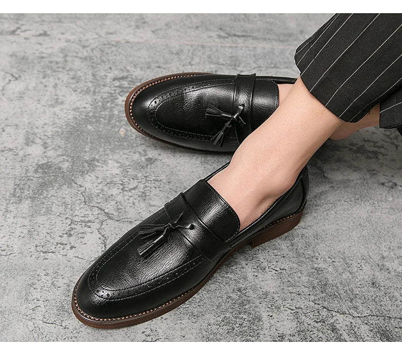 LENNOX CARVED LOAFERS