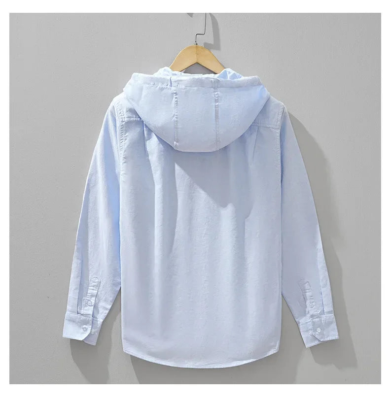NOVA LINEN HOODIE