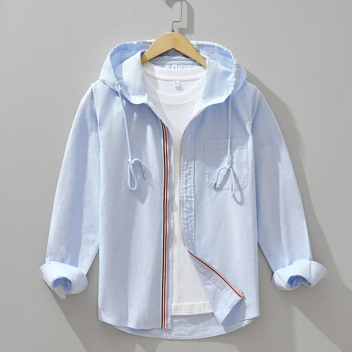 JAMES LINEN HOODIE