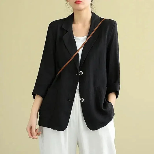 Edith Linen Light Jacket