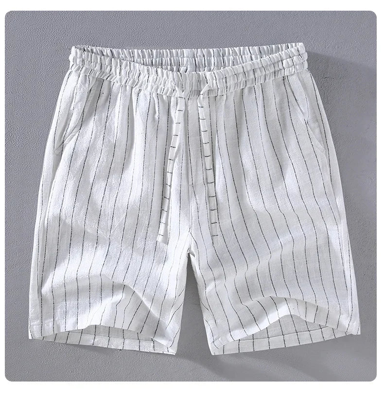 Ivan  Linen Shorts