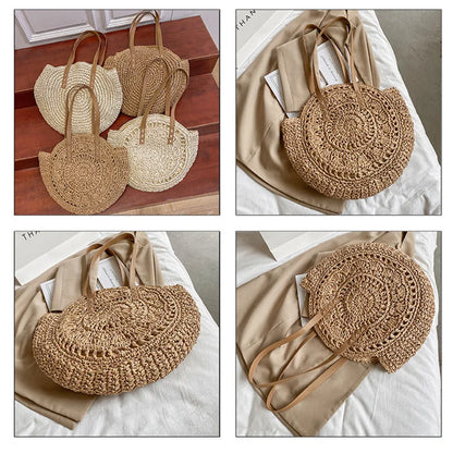 THE PORTOFINO STRAW TOTE