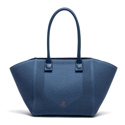 SUMMER FABRIC HOLLOW TOTE – LARGE CAPACITY BEACH BAG