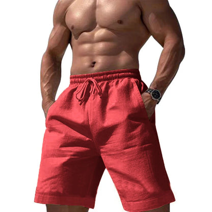 RYDER LINEN JOGGER SHORTS