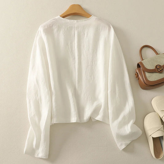 ERIN LINEN TOP