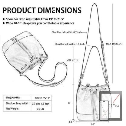 TEALA COMPACT BUCKET BAG