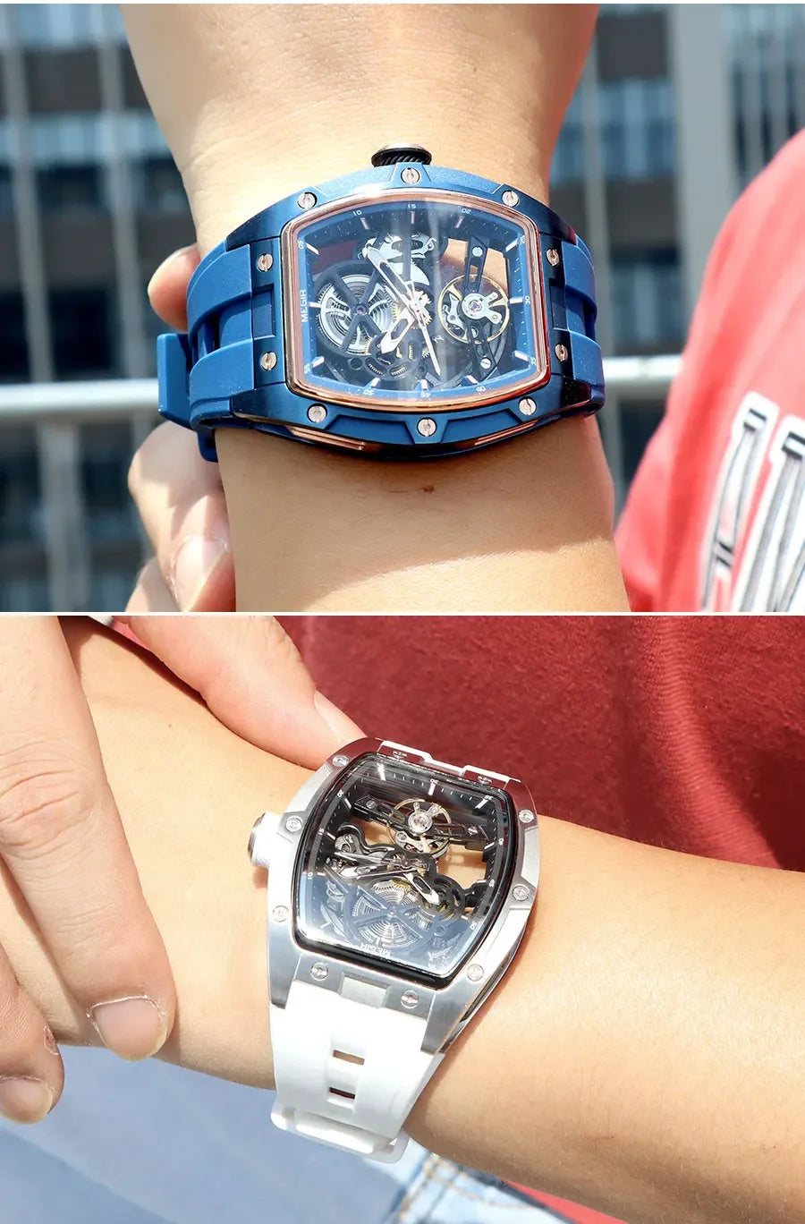 ETHAN AUTOMATIC SKELETON WATCH