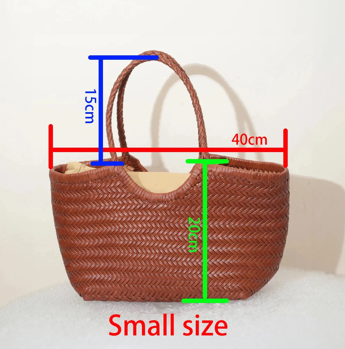 Charlotte Woven Cowhide Tote