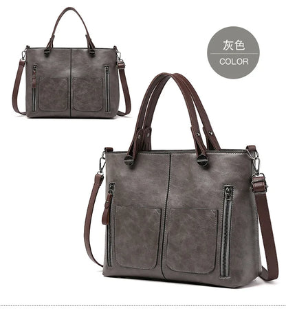 NOVA  LEATHER  SHOULDER BAG