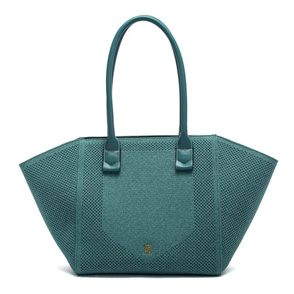 SUMMER FABRIC HOLLOW TOTE – LARGE CAPACITY BEACH BAG