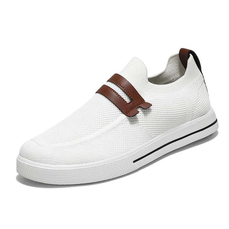 ARCHIE WHITE LOAFERS
