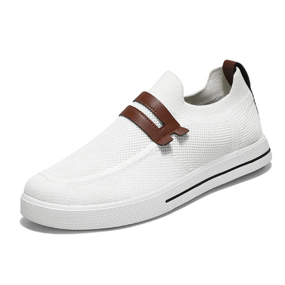 ARCHIE WHITE LOAFERS