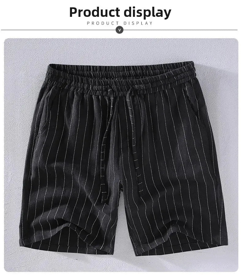 Ivan  Linen Shorts