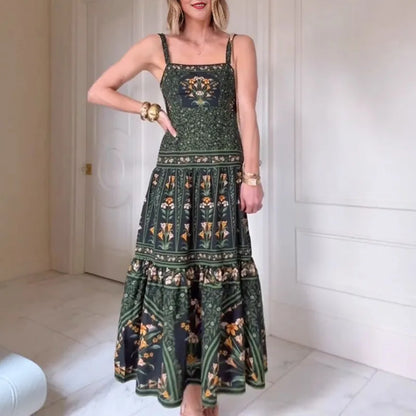 SOPHIE BOHO PLEATED DRESS