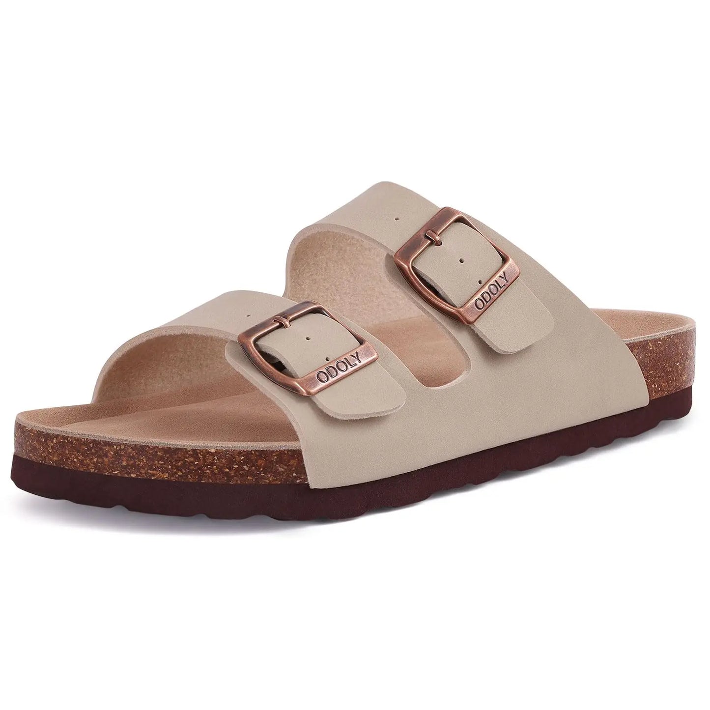 Kidmi Women’s Suede Buckle Sandals