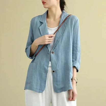 Edith Linen Light Jacket