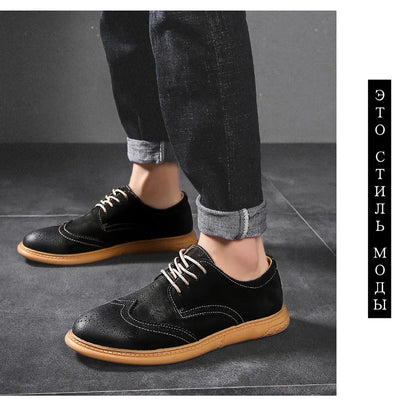 MAVERICK BROGUE SHOES