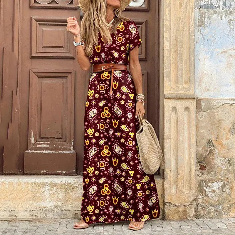 Aria Meadow Boho Dress