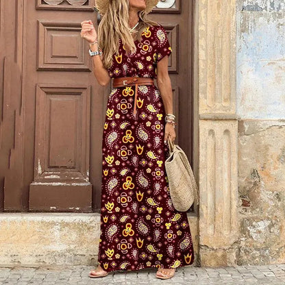 Aria Meadow Boho Dress