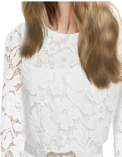 EMMA LACE A-LINE DRESS