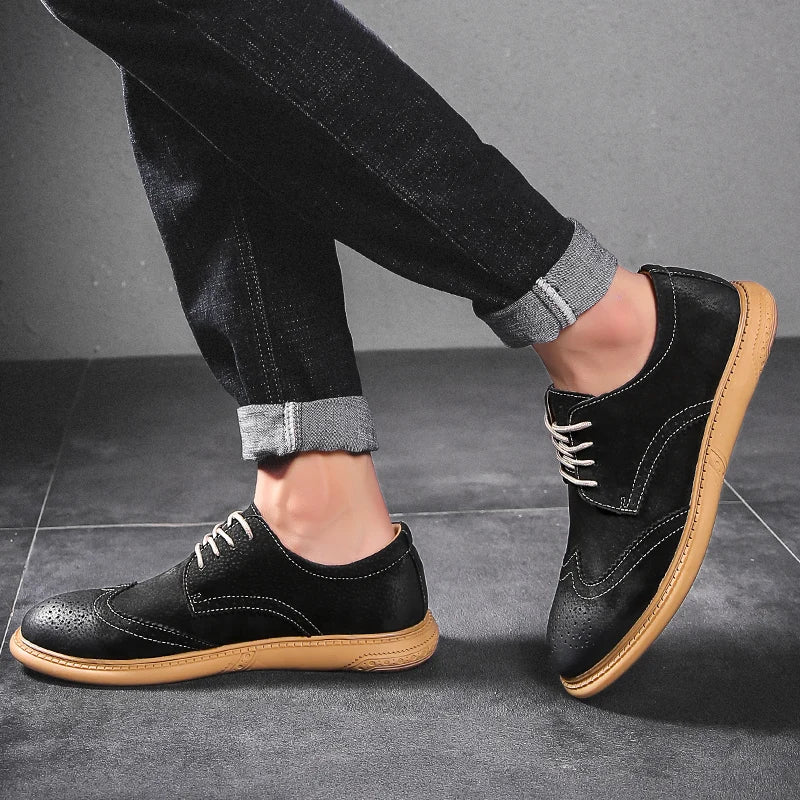 MAVERICK BROGUE SHOES