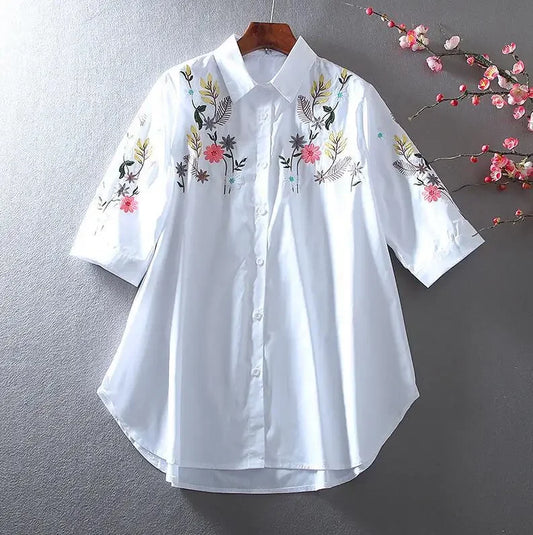 DANIELLE LINEN BLOUSE