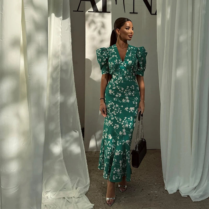 KELLY PUFF SLEEVE DRESS