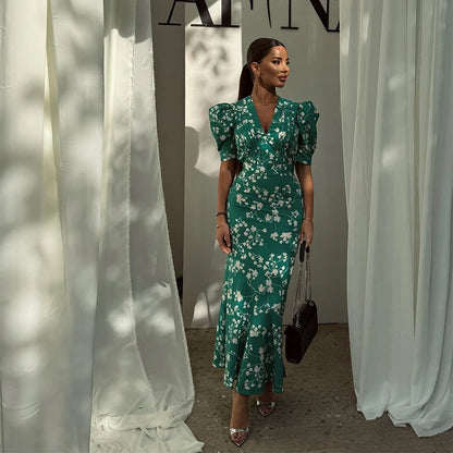 KELLY PUFF SLEEVE DRESS