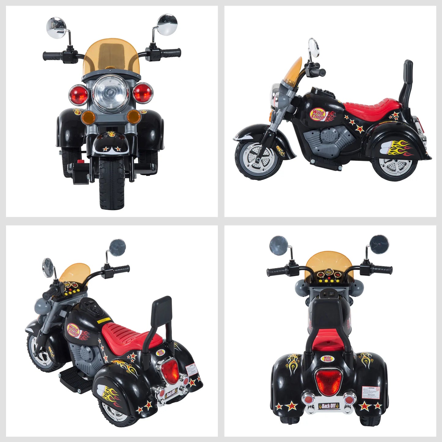 MotoCruze 6V Kids Ride-On Motorbike
