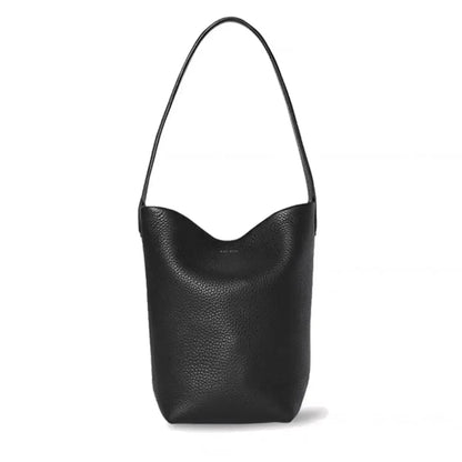 EMILIA LEATHER BUCKET TOTE