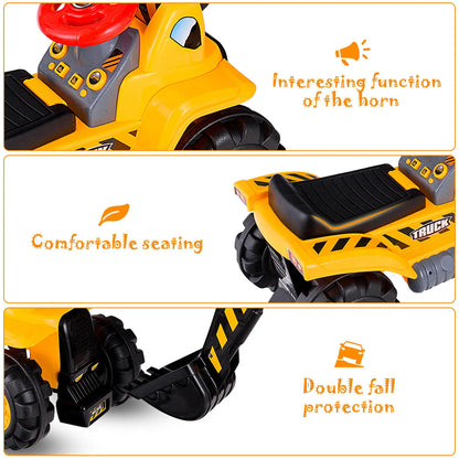 🚜LittleDigger Ride-On Excavator Toy