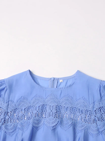 Eleanor Lace Embroidery Dress
