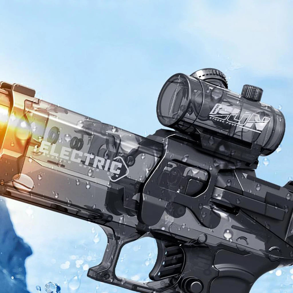 BlazeShot Electric Water Gun – Ice Blast Edition
