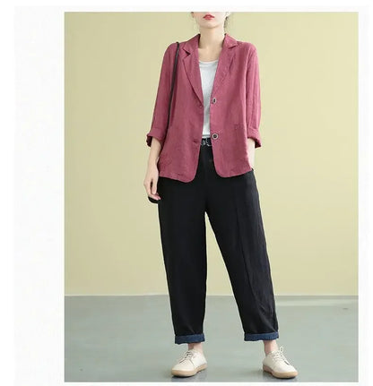 Edith Linen Light Jacket