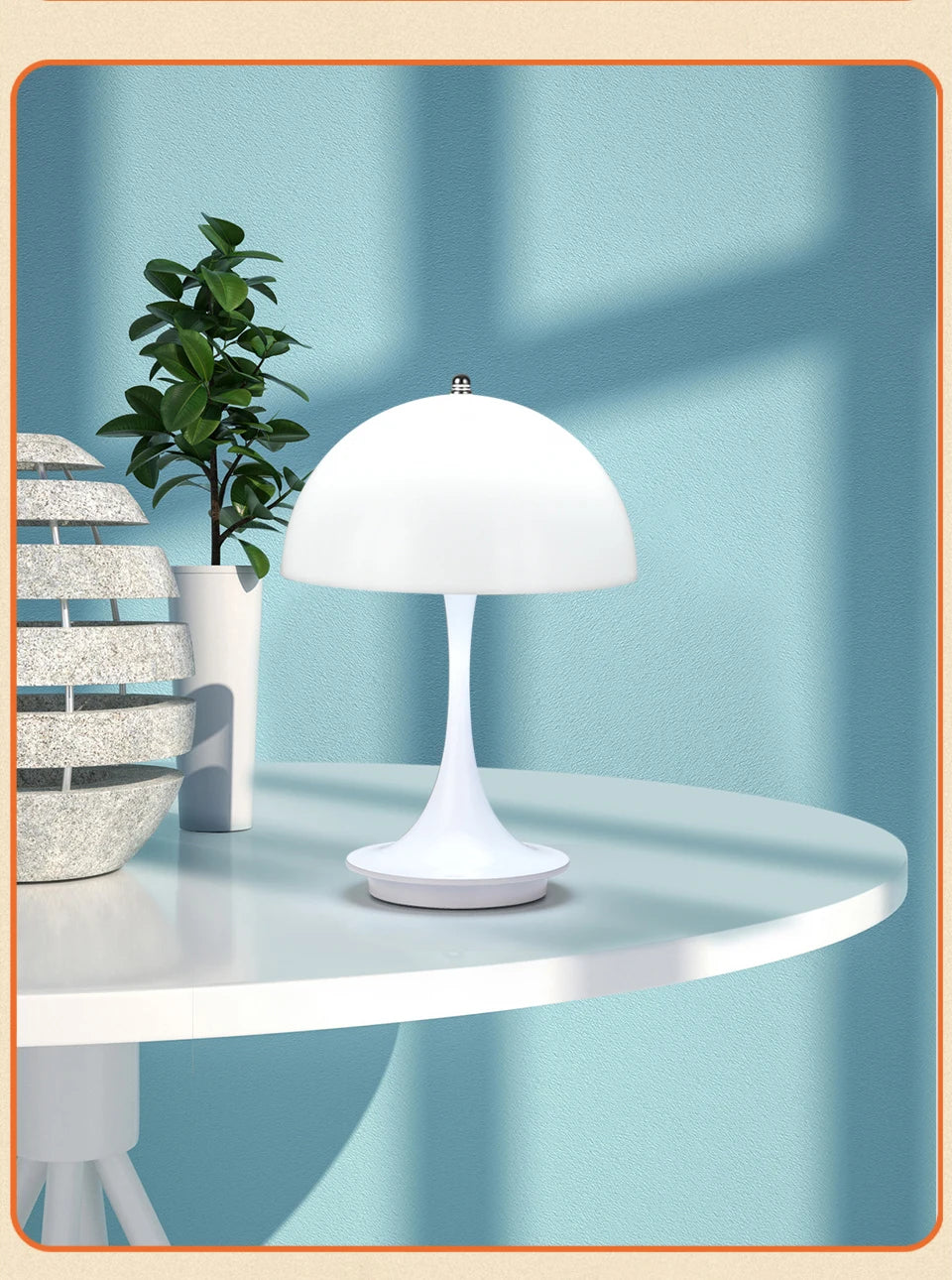 FloraTouch USB Mushroom Lamp