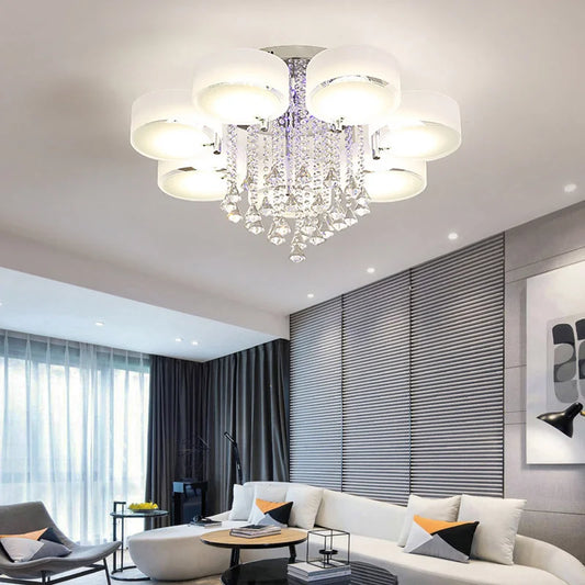 LED Crystal Ceiling Light Chandelier Lamp