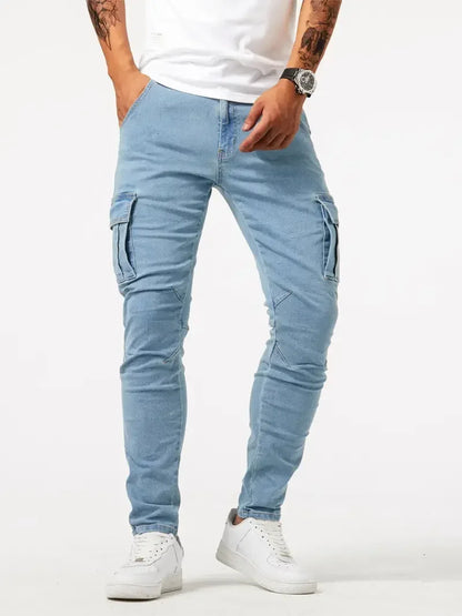 MAX | DENIM CARGO PANTS