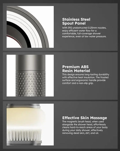 GRACE’S FILTERED RAIN SHOWER HEAD