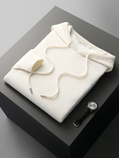 HENRY MERINO WOOL HOODIE