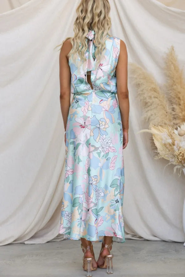 Evelyn Rose Satin Dress