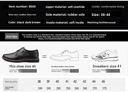 Jorlan Genuine Leather Shoes